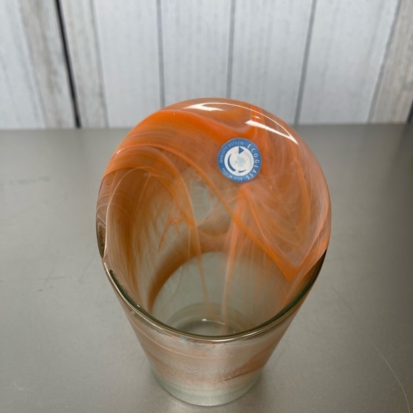 Recycled Spanish ECOGLASS GLASSWARE Candle Votive Bowl Vase Hand Blown - Picture 2 of 7